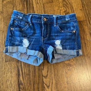Jean shorts